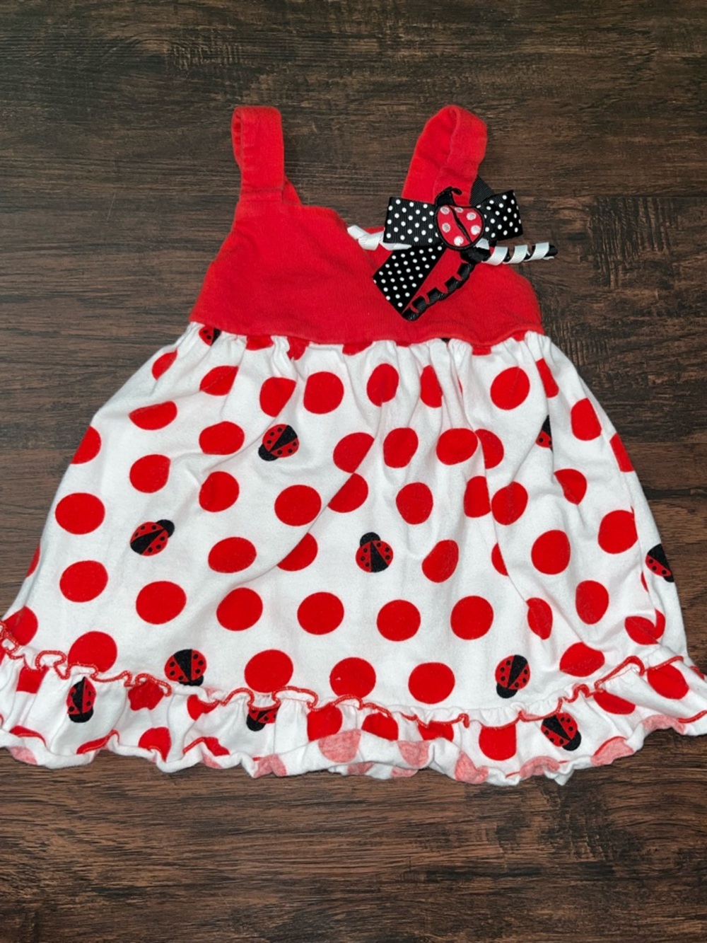 Sophie Rose Ladybug dress 18 months